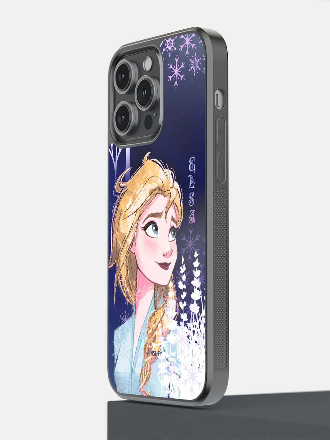 

macmerise Strong Elsa iPhone 14 Pro Max Bumper Case Cover, Blue