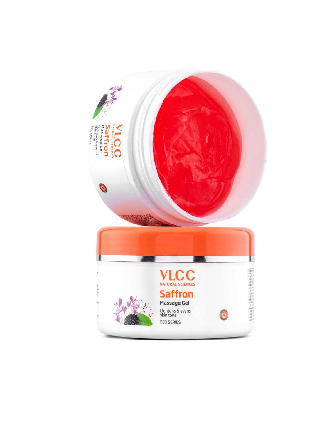 

VLCC Saffron Massage Gel With Liquorice & Cucumber To Lighten & Even Skin Tone - 200g, Red