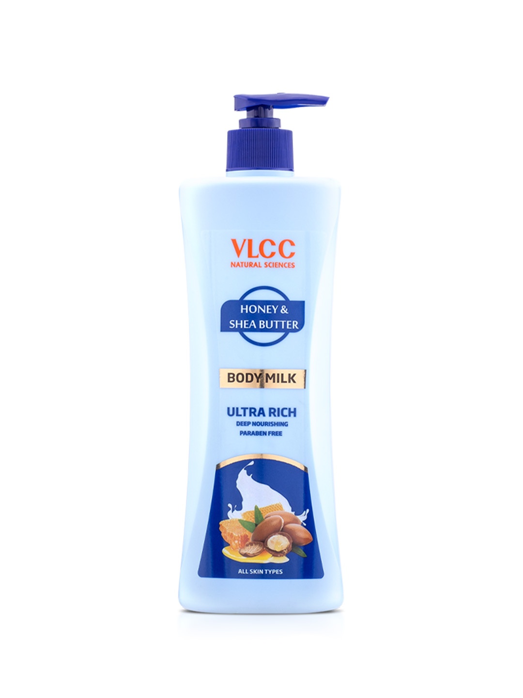 

VLCC Ultra Rich Honey & Shea Butter Body Milk For Deep Nourishing - 400ml, White