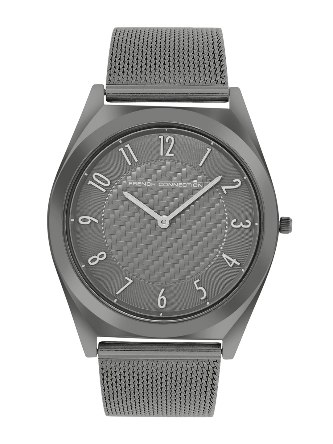 

French Connection Attrayant Men Stainless Steel Analogue Watch FCN00093E, Grey