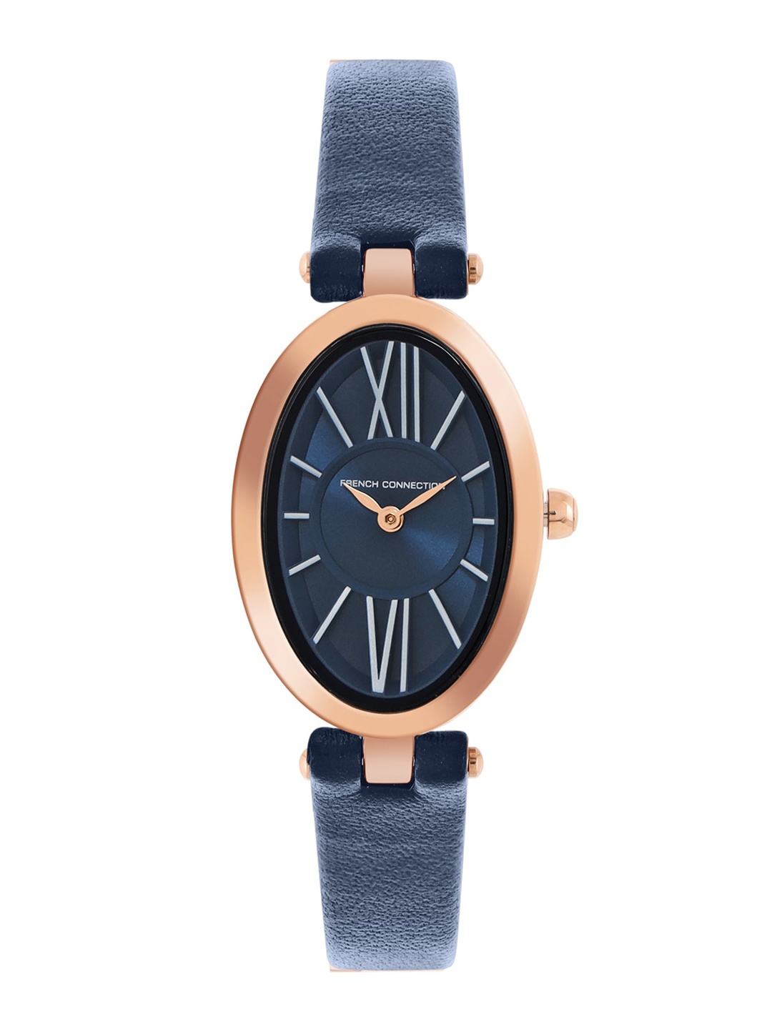 

French Connection Diva Women Leather Straps Analogue Watch FCP44UL, Blue