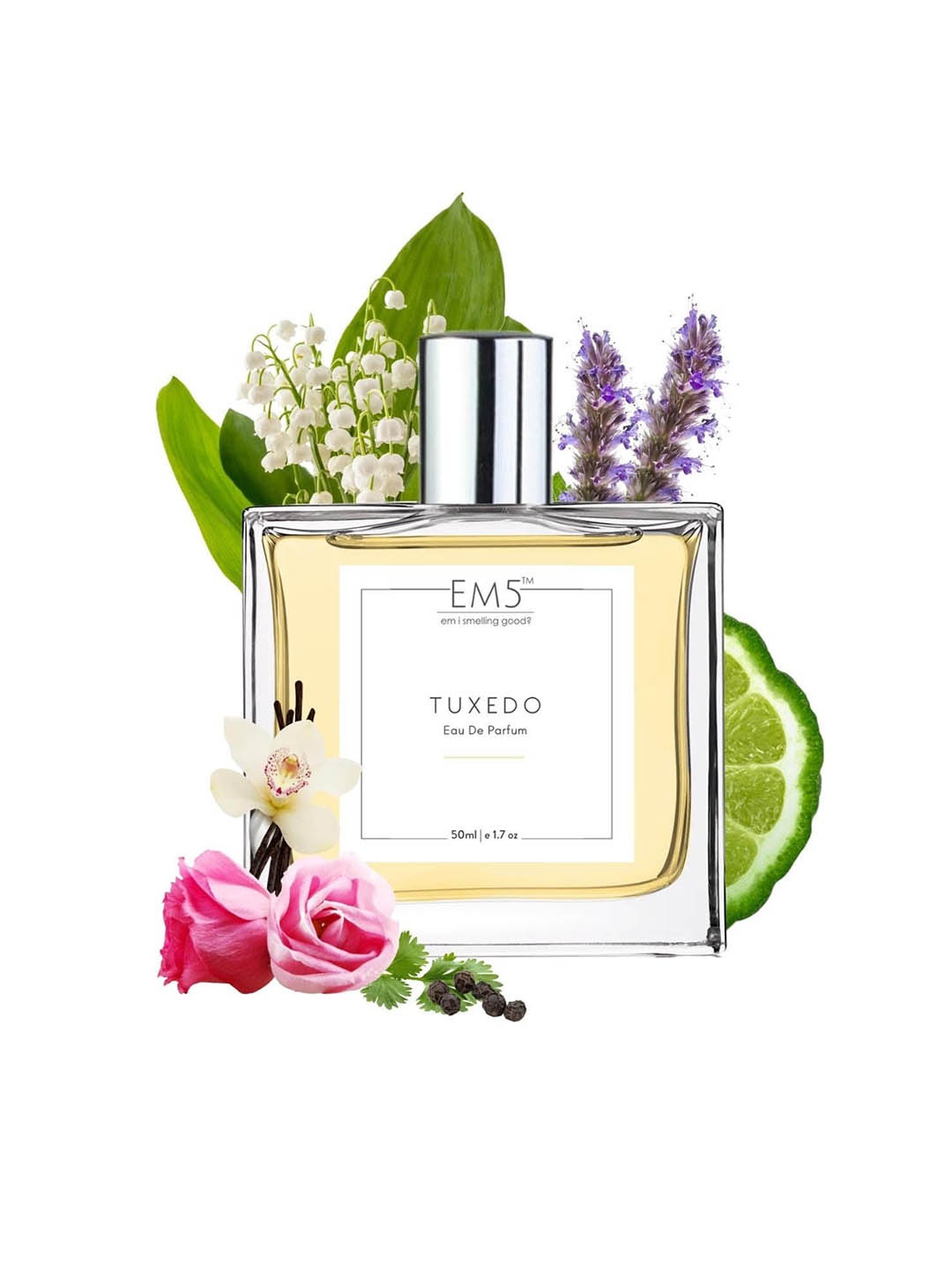

EM5 Tuxedo Eau De Parfum - 50ml, Transparent