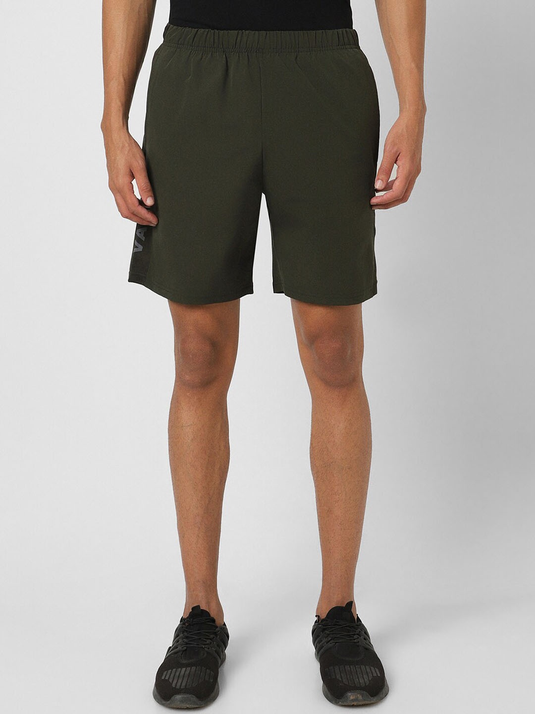 

Van Heusen Men Mid Rise Shorts, Olive