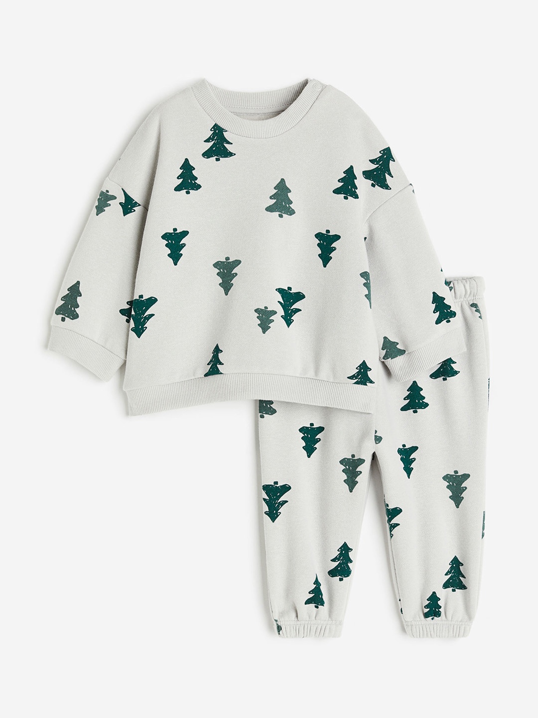 

H&M Boys 2-Piece Sweatshirt Set, Grey