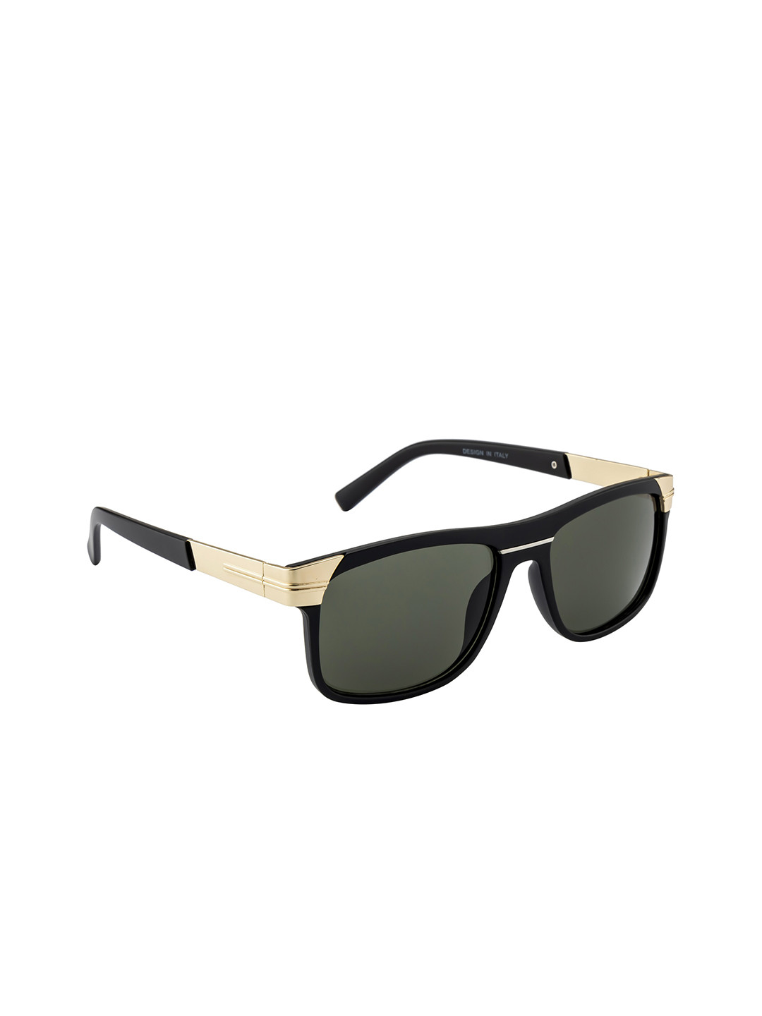 

Mast & Harbour Unisex Square Sunglasses with UV Protected Lens MH-SH3395-C4, Green
