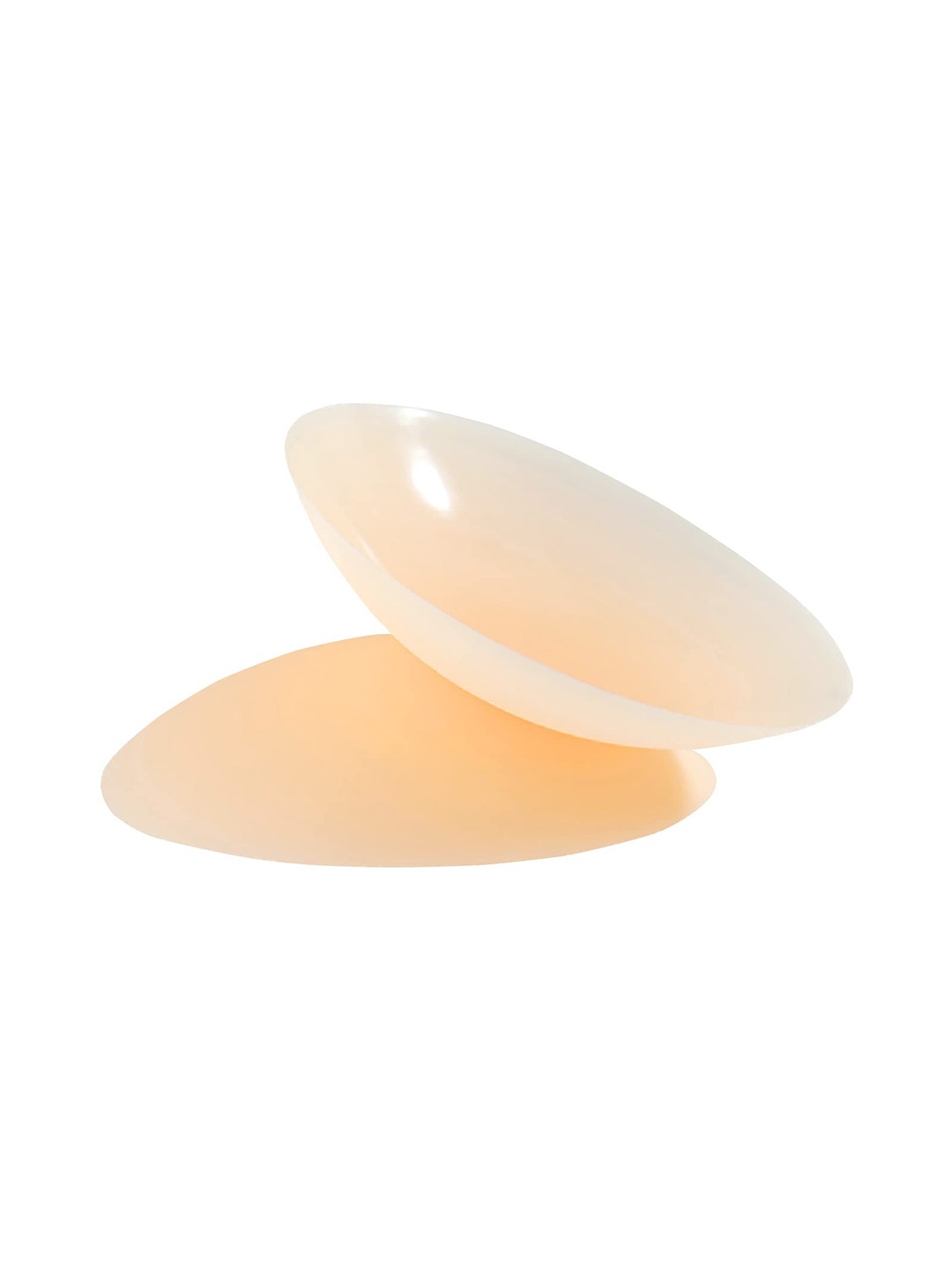 

VAGHBHATT 2 Pairs Silicone Reusable Adhesive Invisible Nipple Covers, Beige
