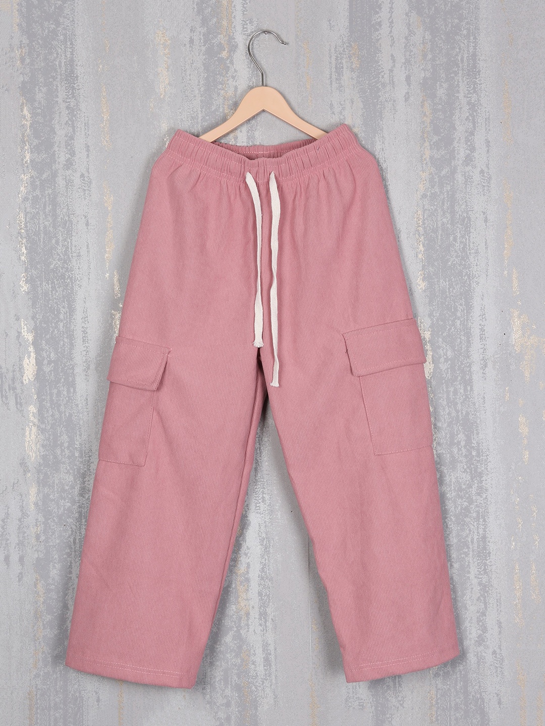 

Steele Girls Cotton Track Pants, Peach