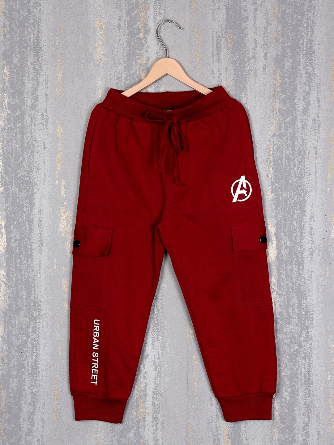 

Albion Girls Pure Cotton Joggers, Maroon