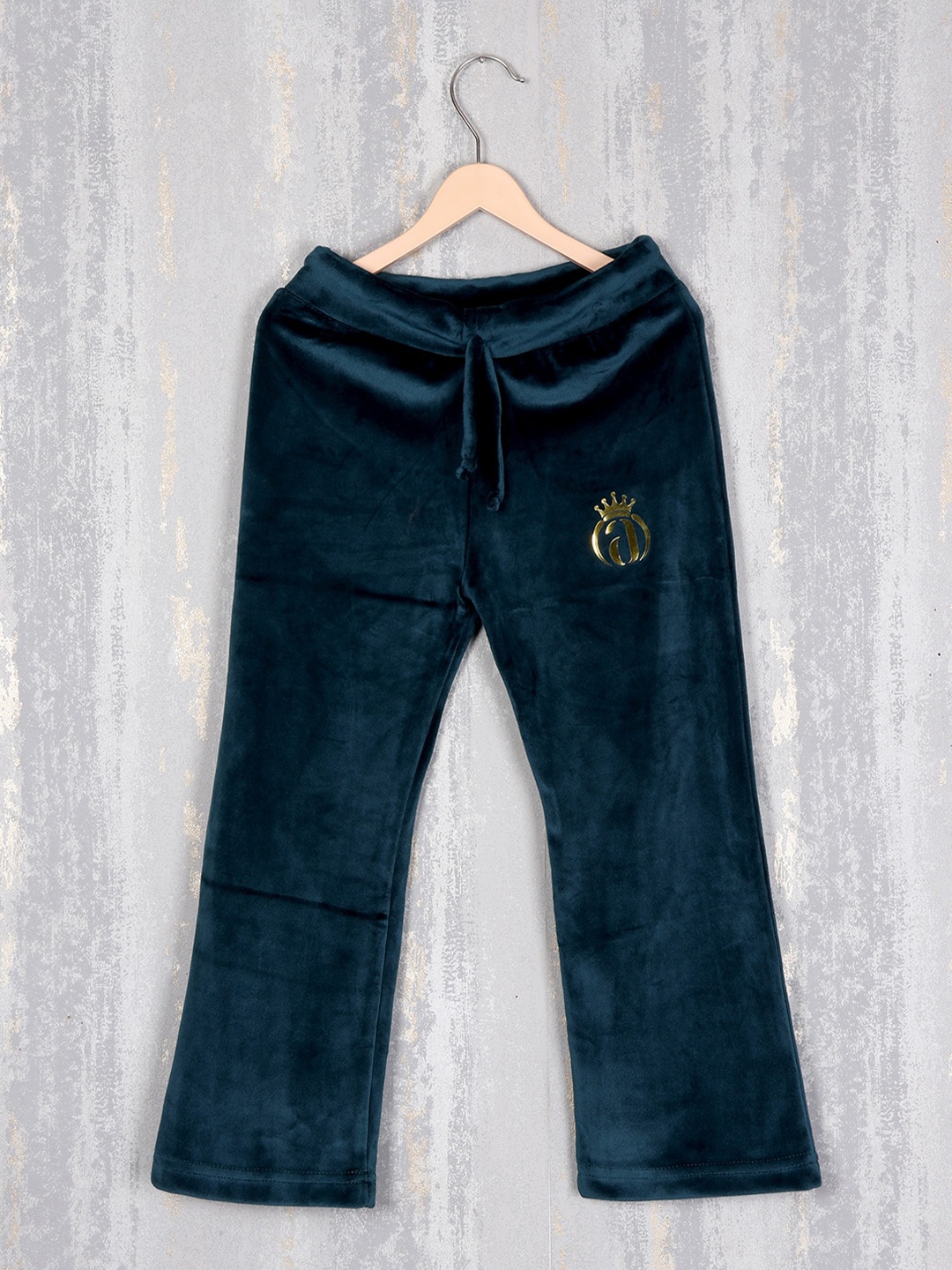 

Albion Girls Velvet Track Pant, Teal