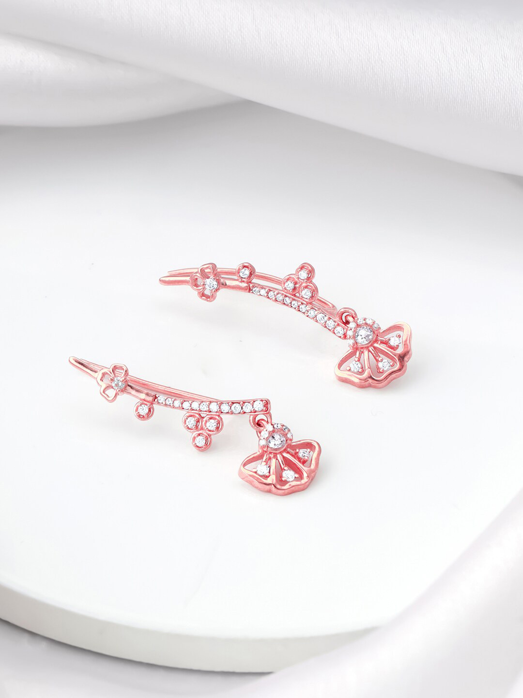 

GIVA Rose Gold-Plated Contemporary Ear Cuff