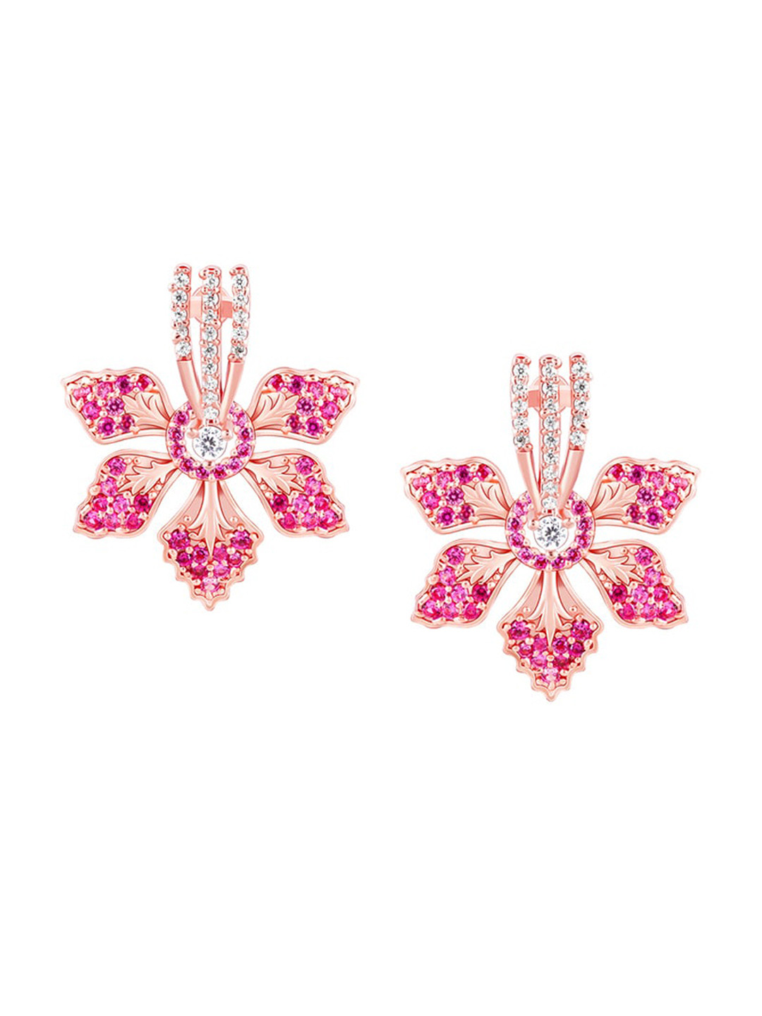 

GIVA Rose Gold Contemporary Rose Gold-Plated Sterling Silver Studs Earrings
