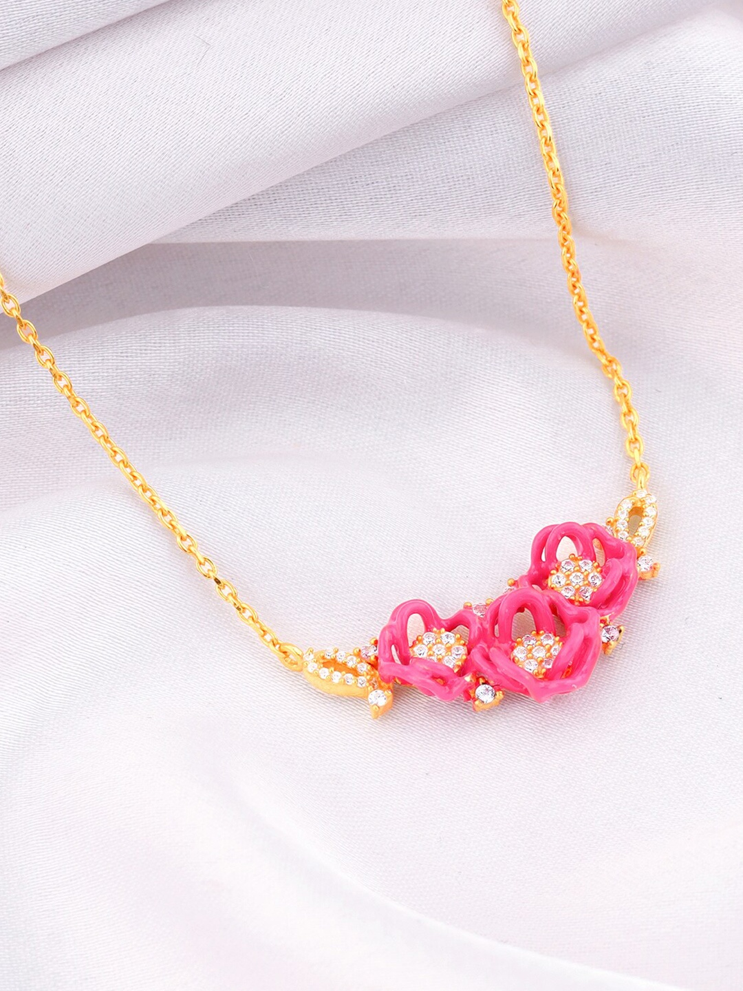 

GIVA Gold-Plated 925 Sterling Silver Necklace And Chains