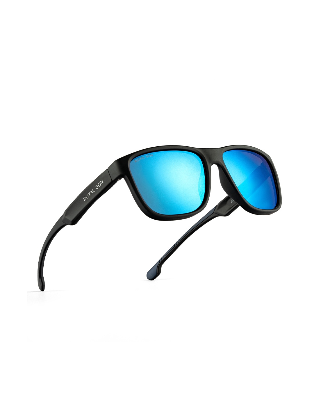 

ROYAL SON Men Polarised and UV Protected Lens Wayfarer Sunglasses, Blue