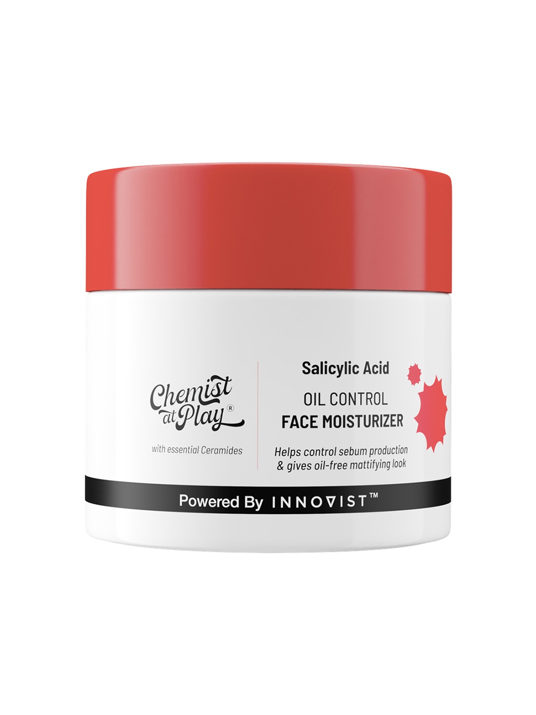 

Chemist at Play Oil Control Face Moisturizer With Salicylic Acid - 50g, Red