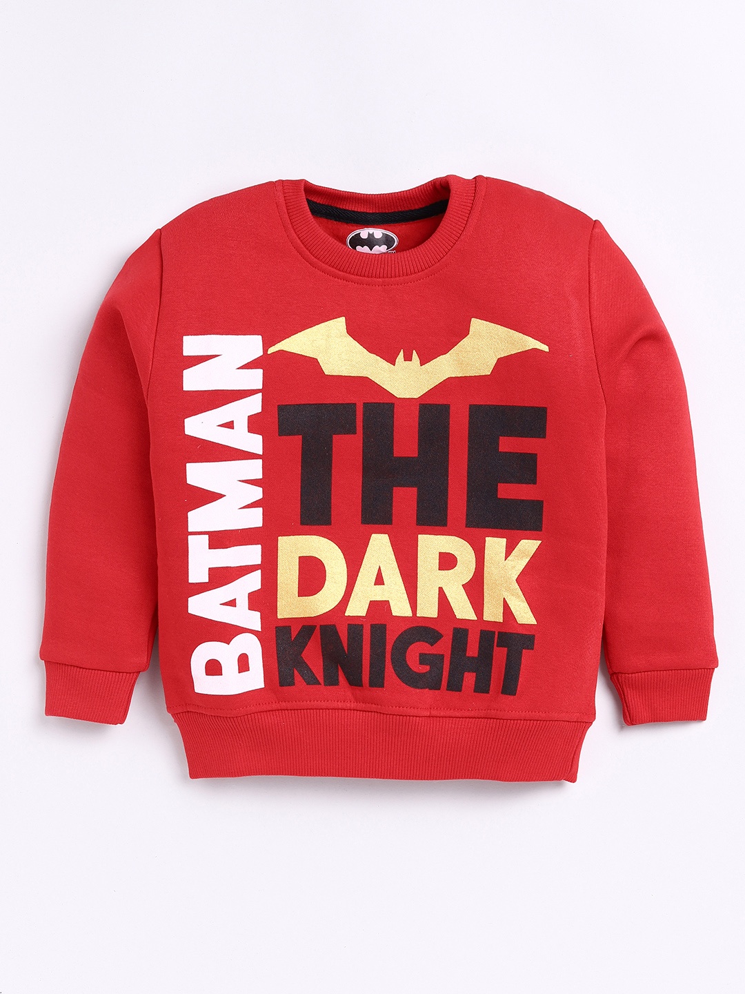 

Eteenz Boys Premium Cotton Batman Printed Sweatshirt, Red