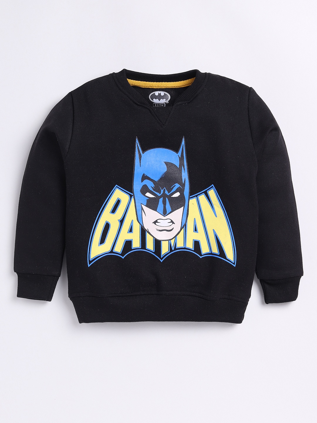 

Eteenz Boys Premium Cotton Batman Printed Sweatshirt, Black