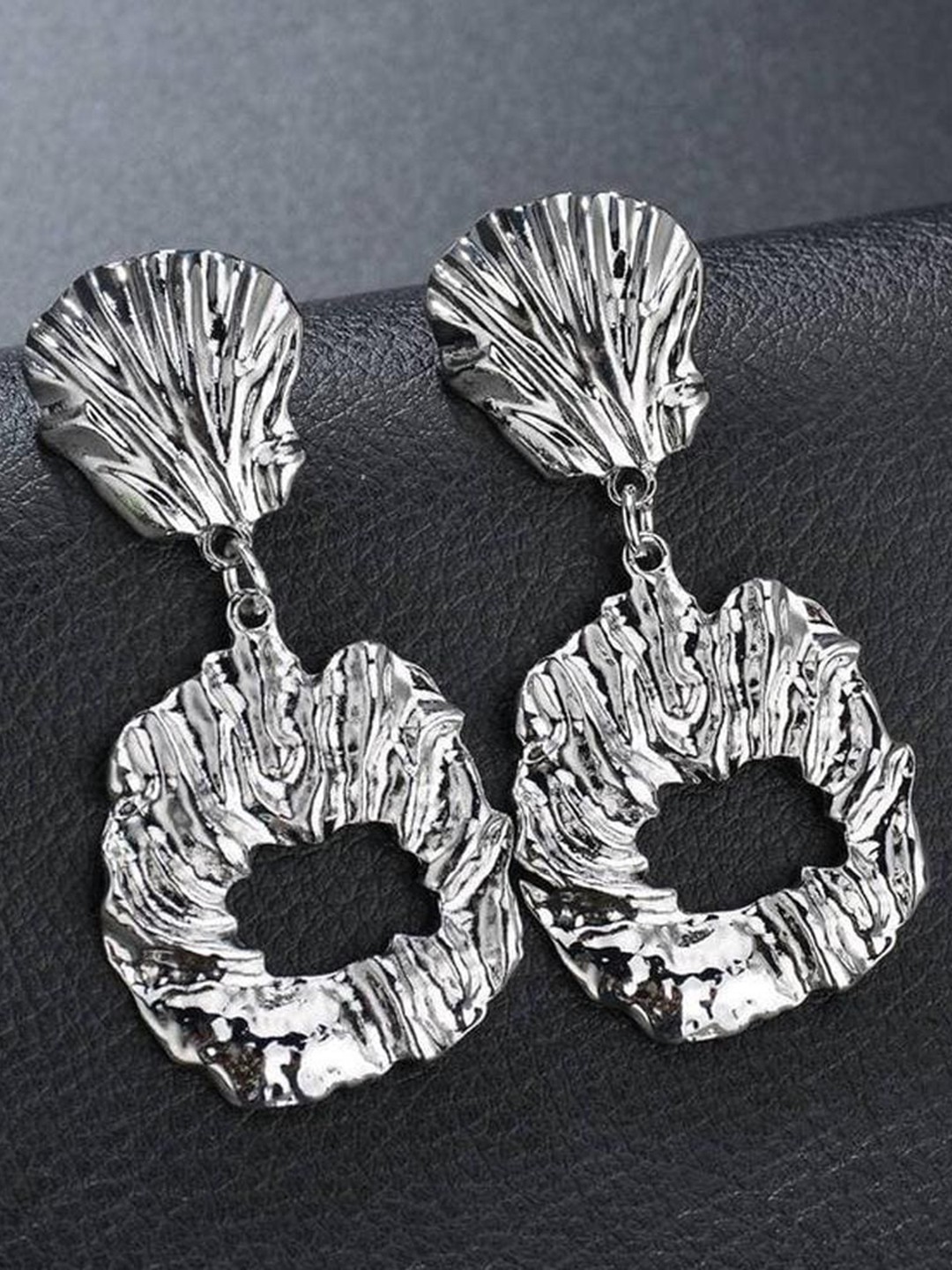 

Lyla Contemporary Drop Earrings, Silver
