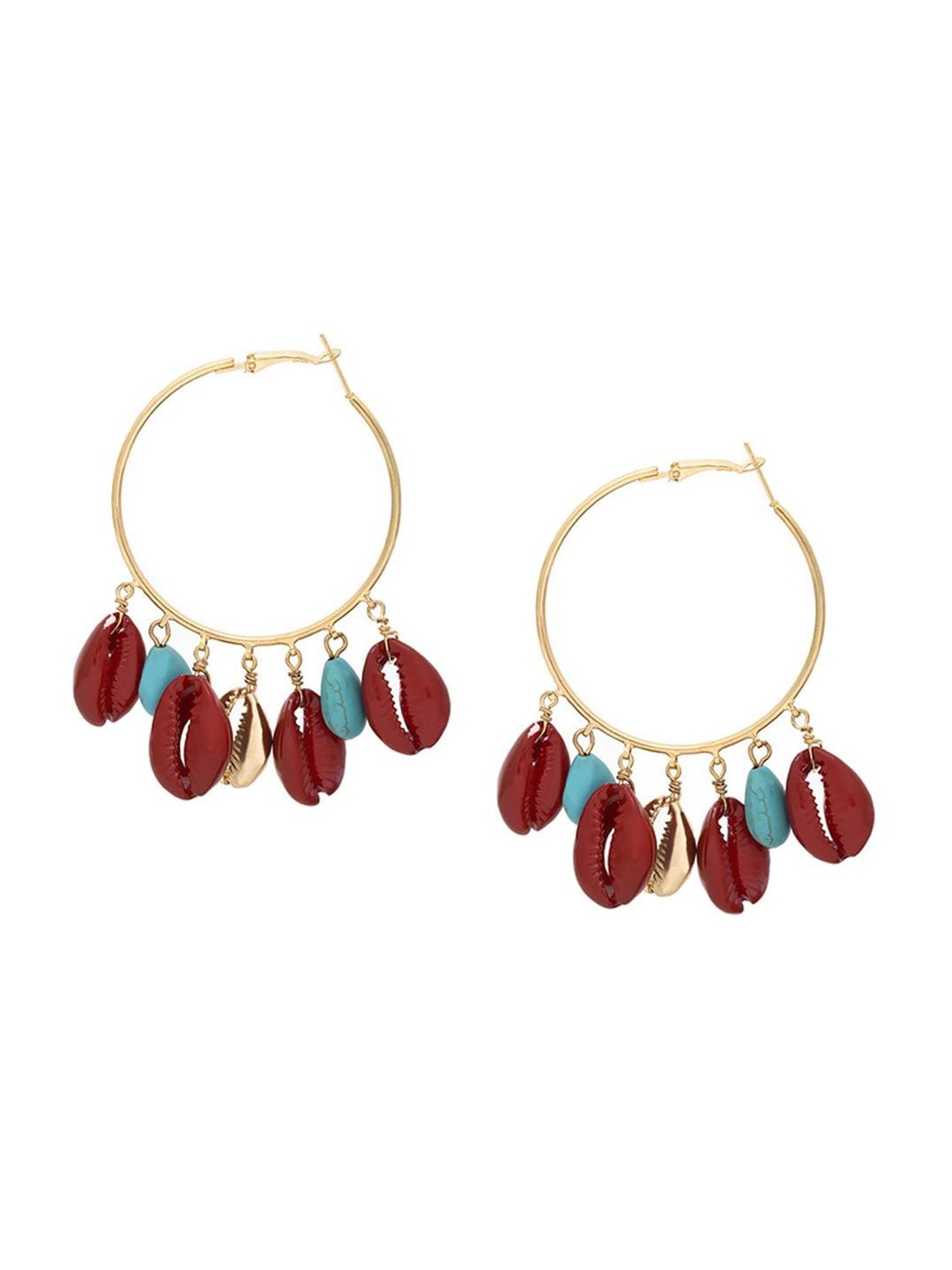 

Lyla Contemporary Hoop Earrings, Gold