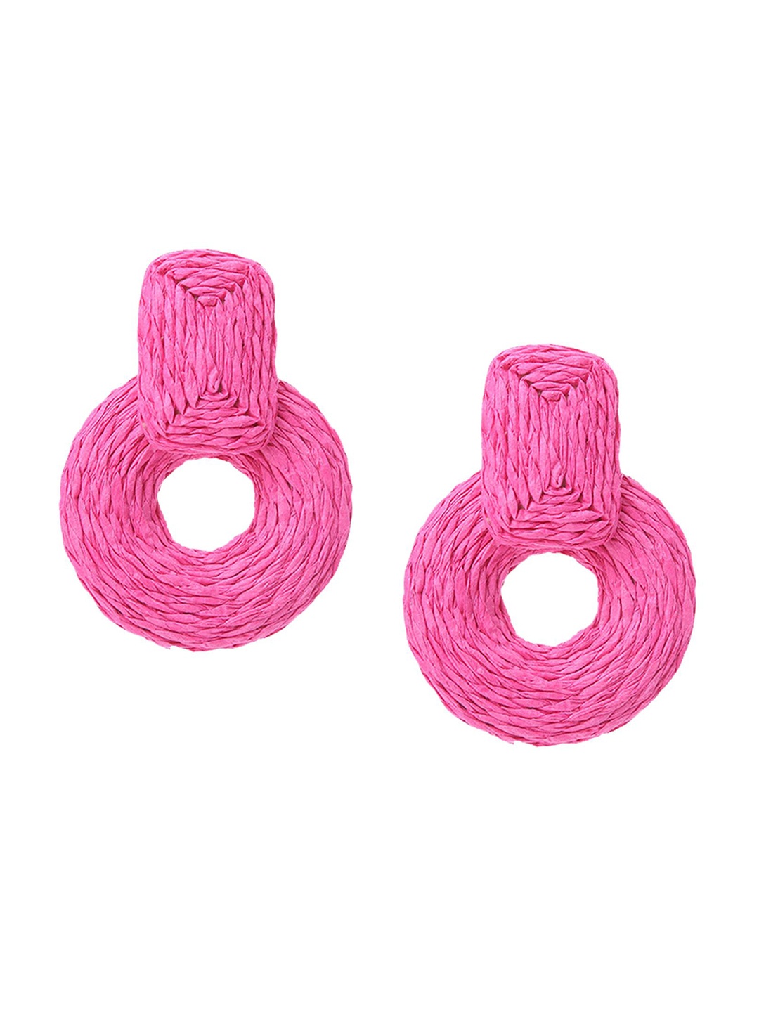 

Lyla Contemporary Drop Earrings, Pink