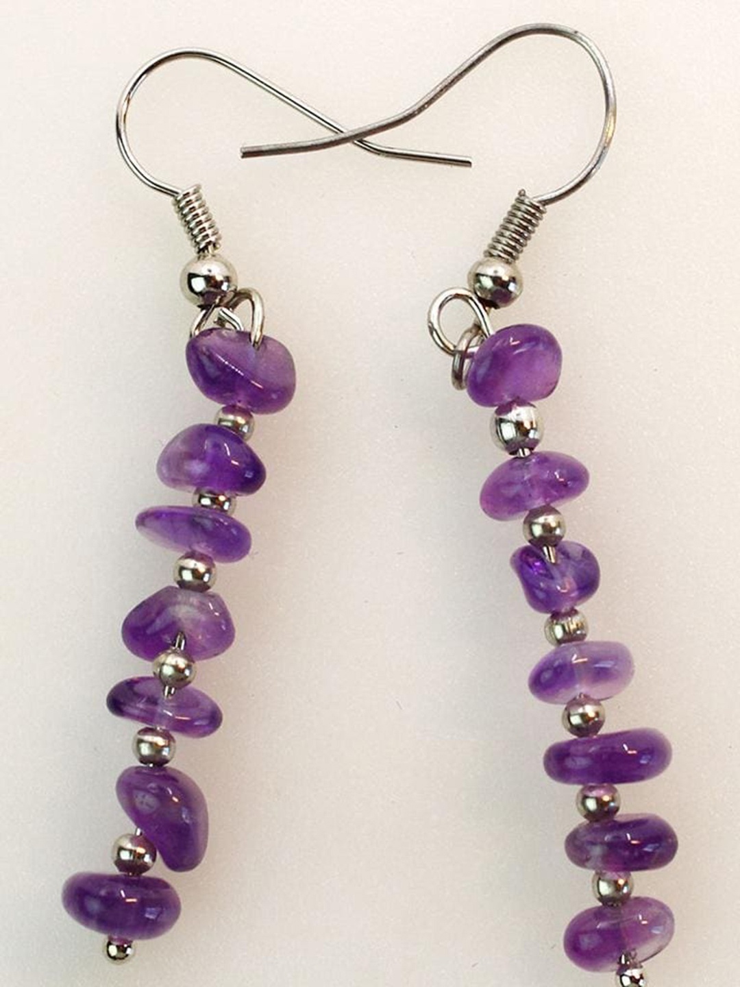 

Lyla Contemporary Drop Earrings, Silver