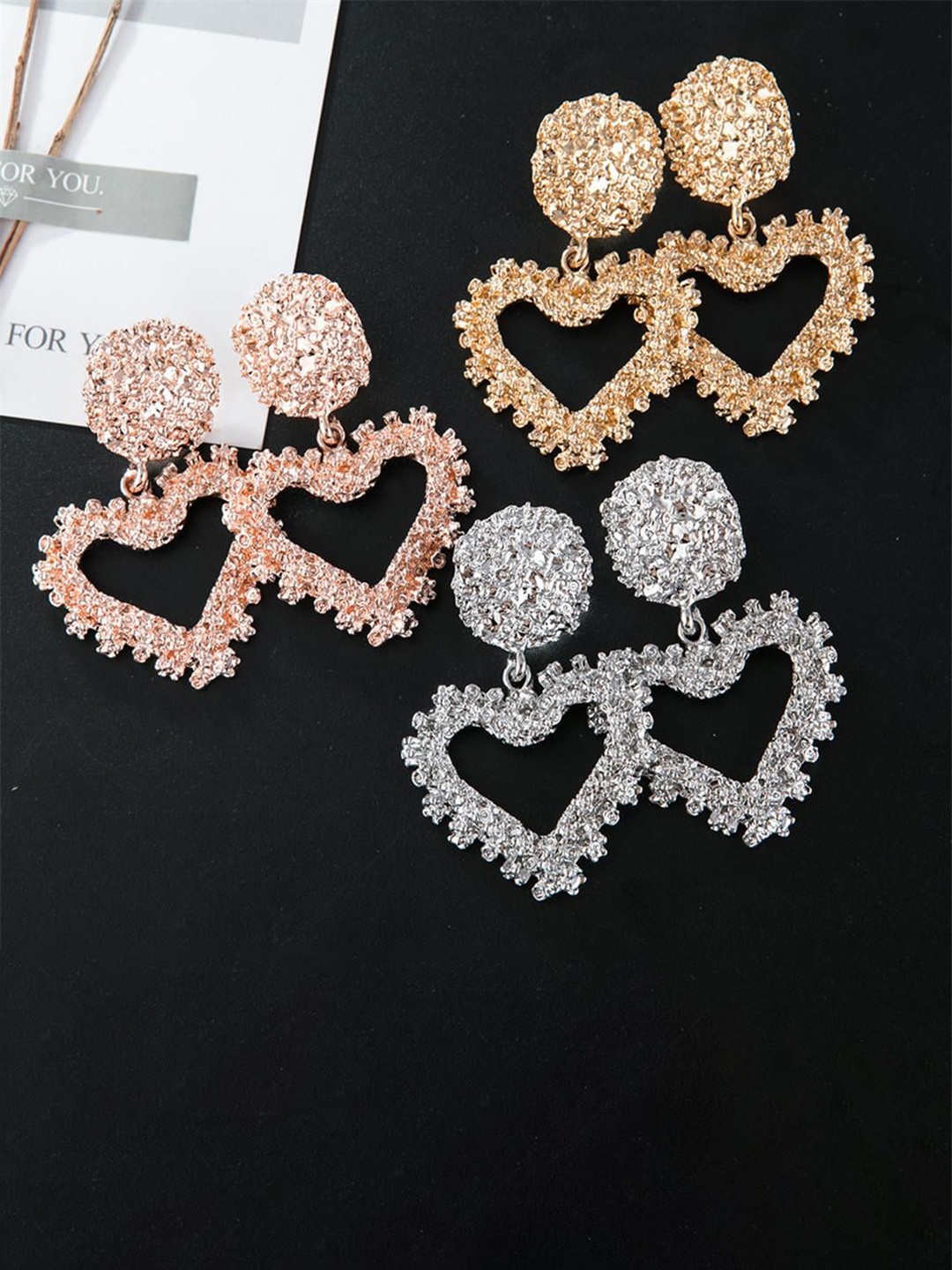

Lyla Contemporary Drop Earrings, Na
