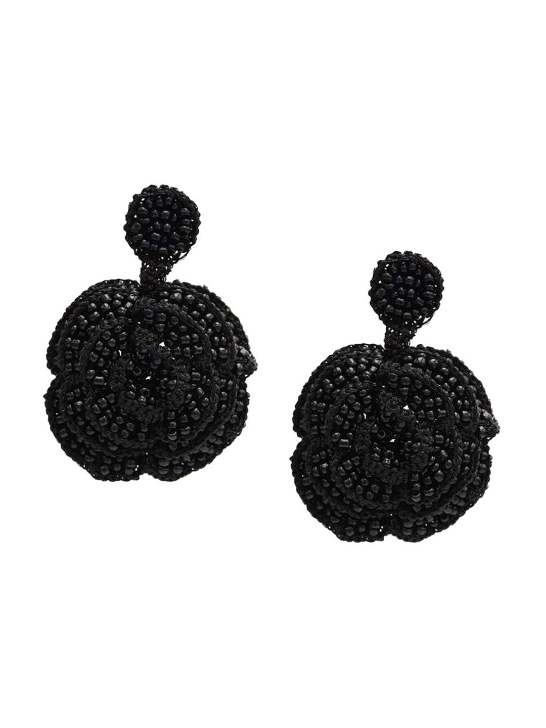 

Lyla Contemporary Drop Earring, Black