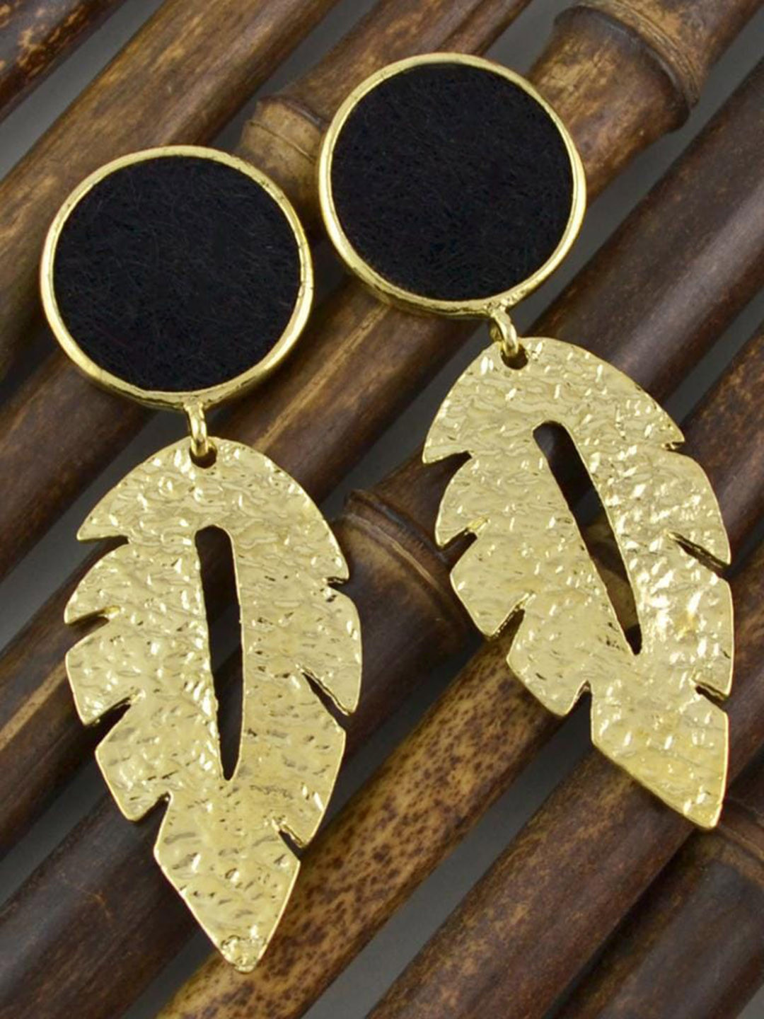 

Lyla Contemporary Drop Earrings, Gold