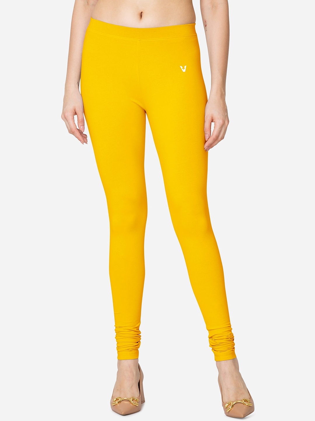 

VStar Churidar Length Leggings, Yellow