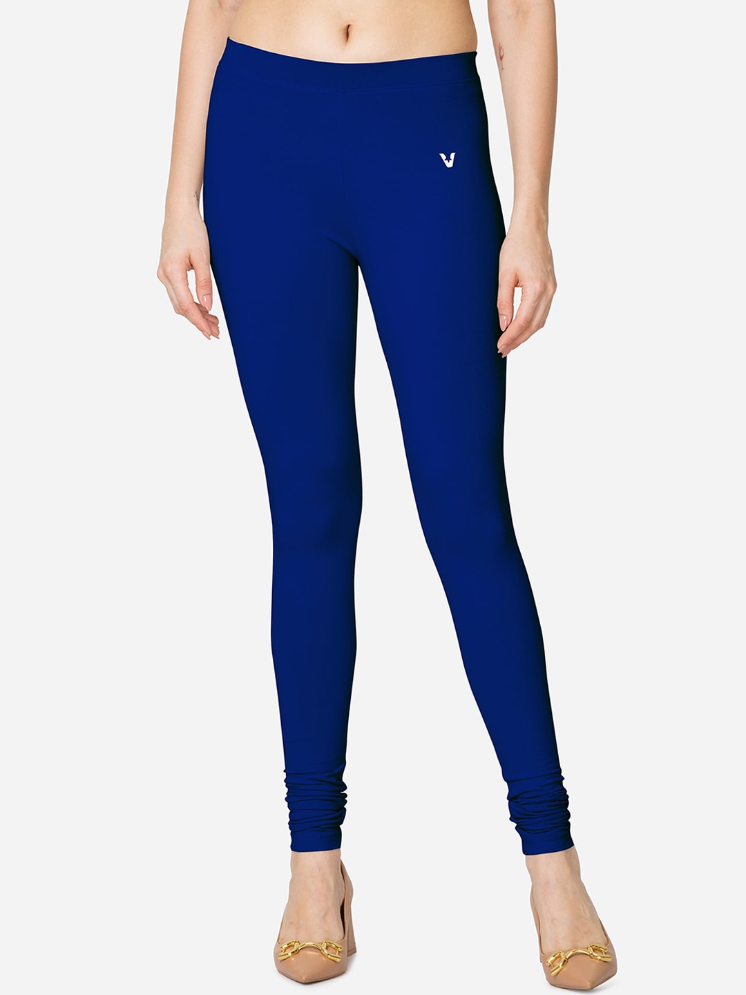 

VStar Churidar Length Stretchable Leggings, Navy blue