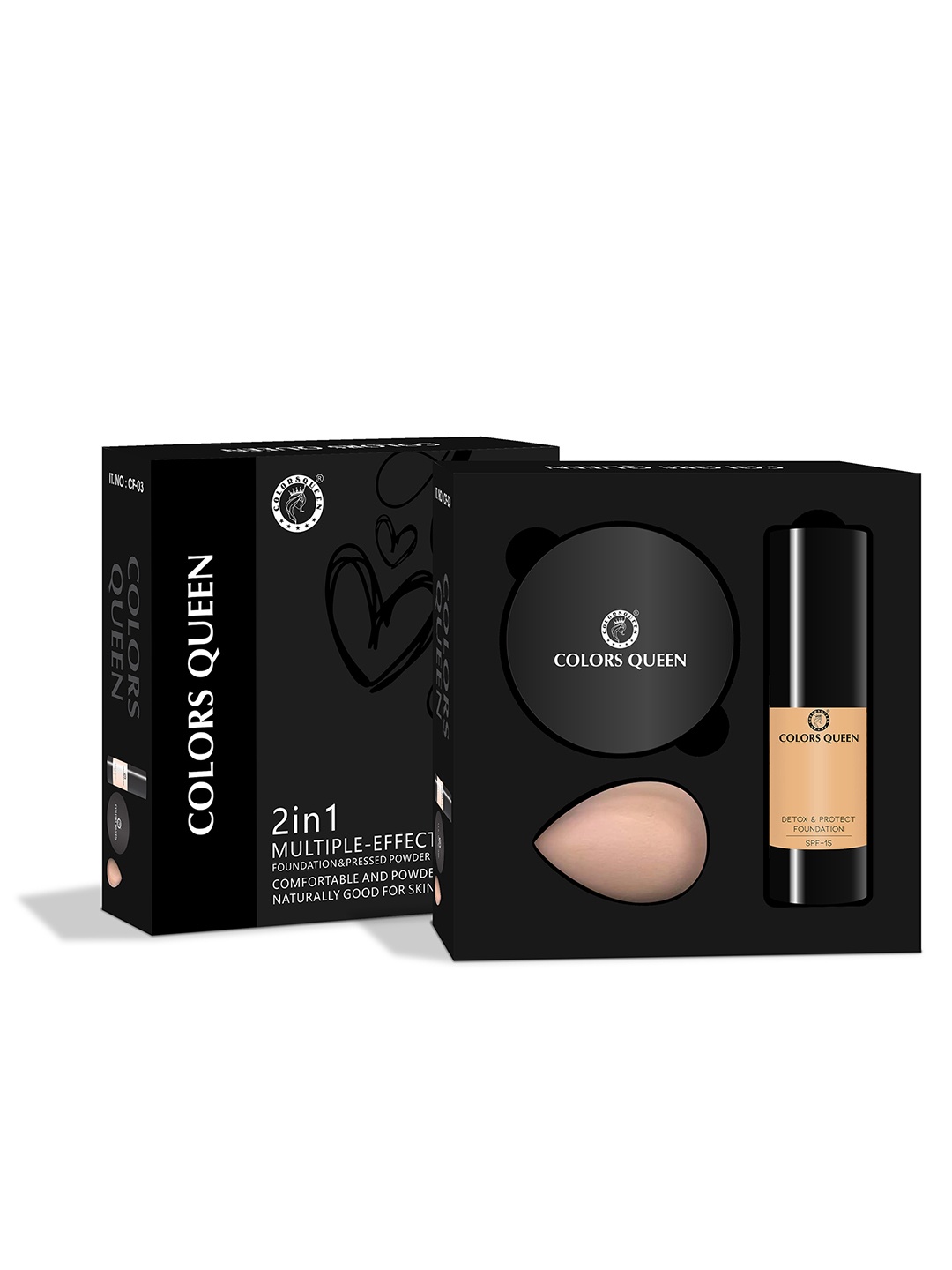 Colors Queen Women Makeup Combo, Multi