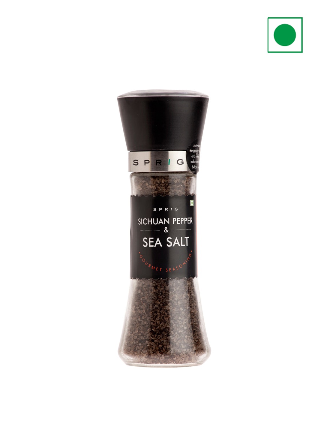 

SPRIG Pepper And Sea Salt -200 gms, White