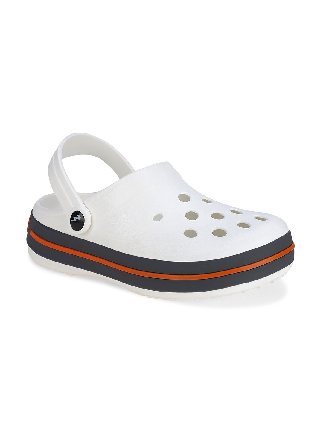 

Campus Men Self Design Clogs, White
