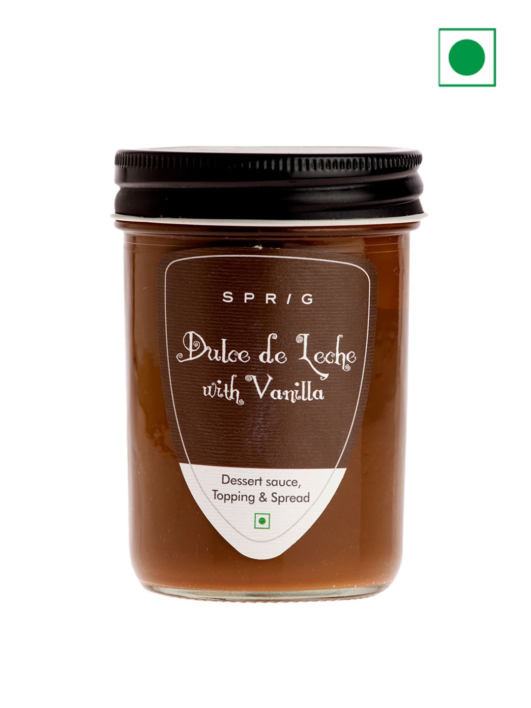 

SPRIG Dulce De Leche with Vanilla - 290g, Brown