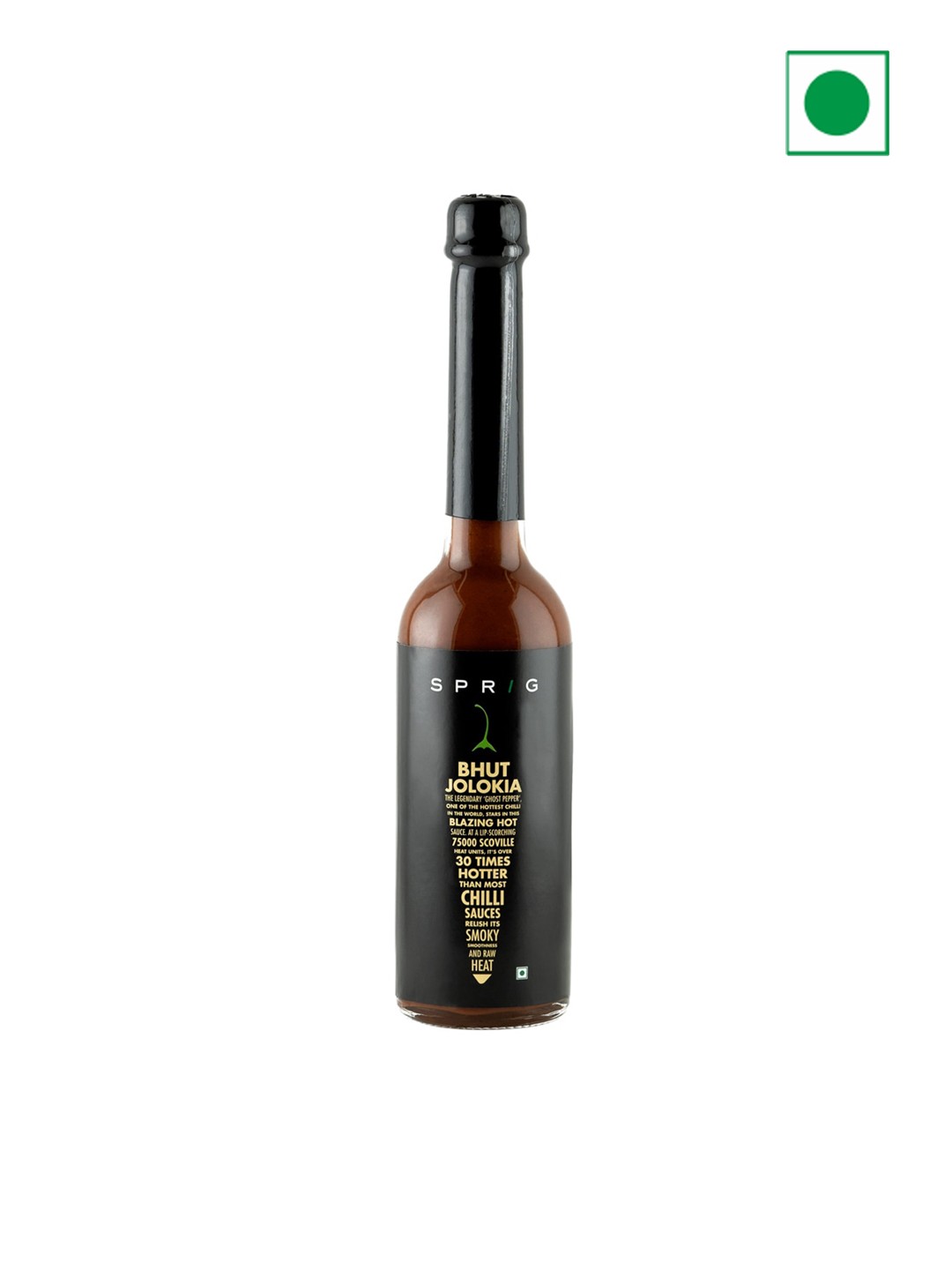

SPRIG Sprig Bhut Jolokia Sauce - 120gms, Brown