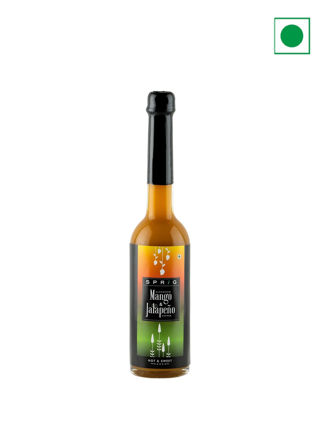 

SPRIG Mango Jalapeno Hot And Sweet Sauce -110 gm, Brown