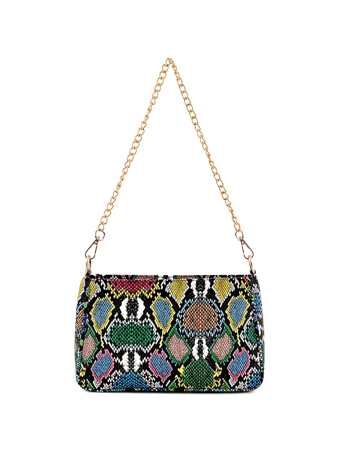 

DressBerry Animal Textured Structured Sling Bag, Blue
