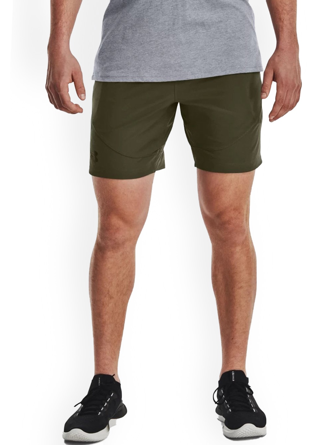 

UNDER ARMOUR Men Slim-Fit Mid-Rise Shorts, Green