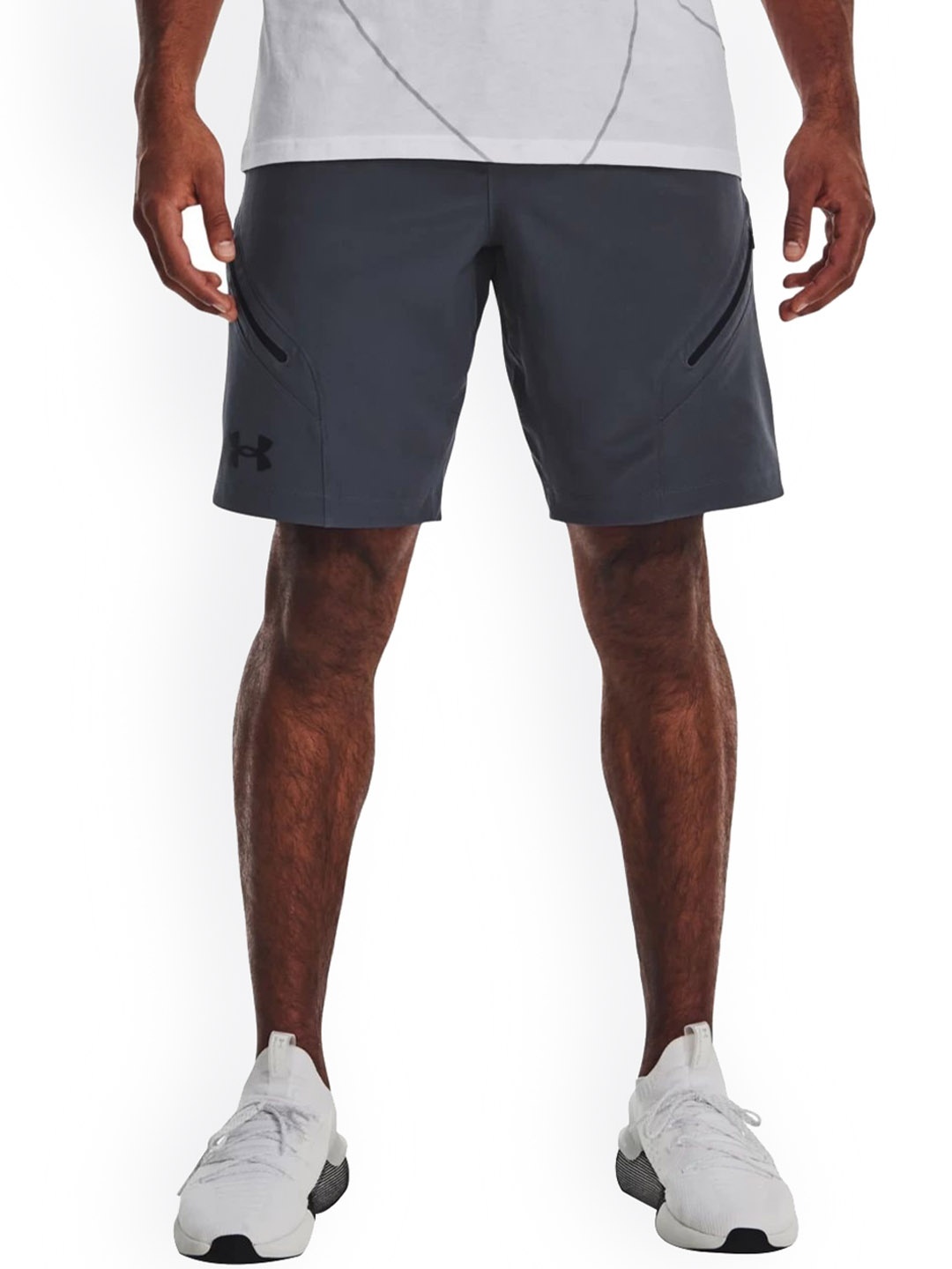 

UNDER ARMOUR Men Unstoppable Cargo Sports Shorts, Grey