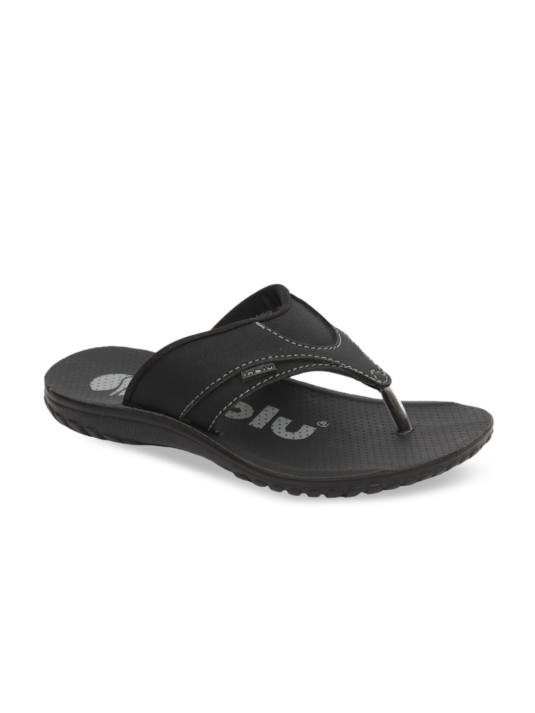 

Inblu Slip-On Comfort Sandals, Black