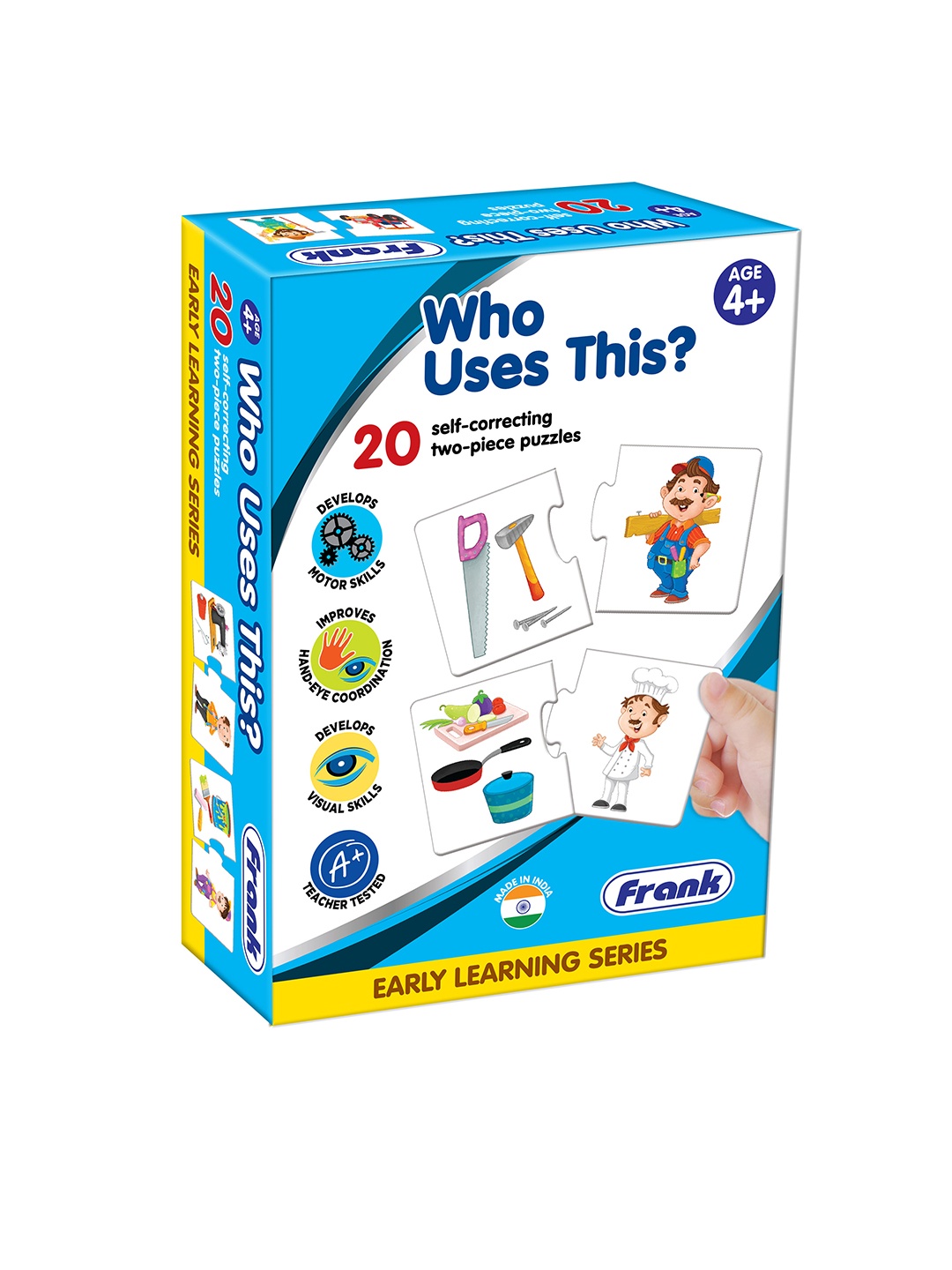 

Frank Early Learning Series Who Uses This Puzzle - 4+Years, Multi