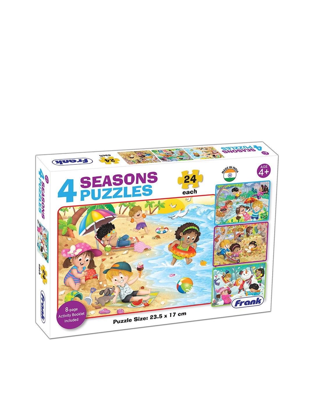 

Frank 4 Seasons Educational Puzzle Set - 4+Years, Multi