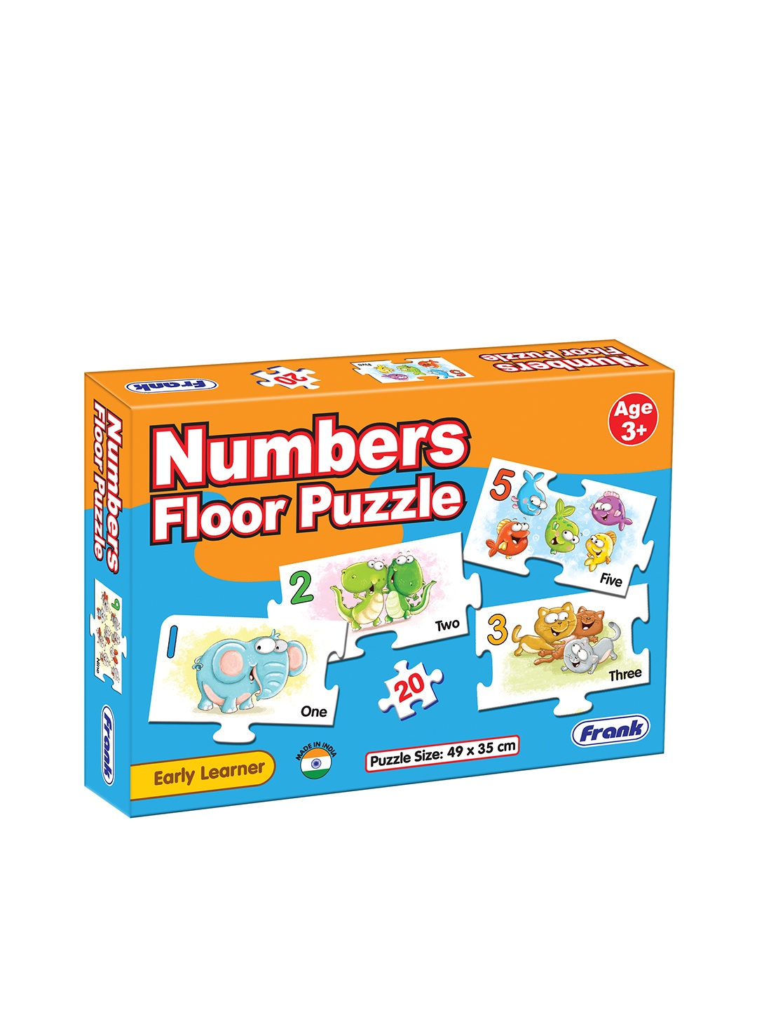 

Frank Early Learner Numbers Floor Puzzle - 3+Years, Multi