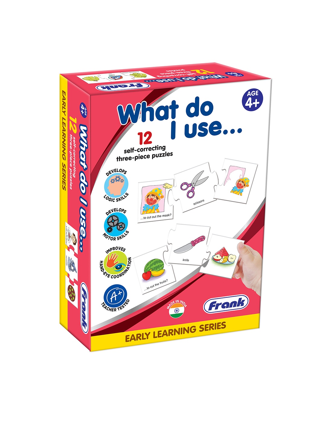 

Frank Easy Learning Series What Do I Use Puzzle - 4+ Years, Multi