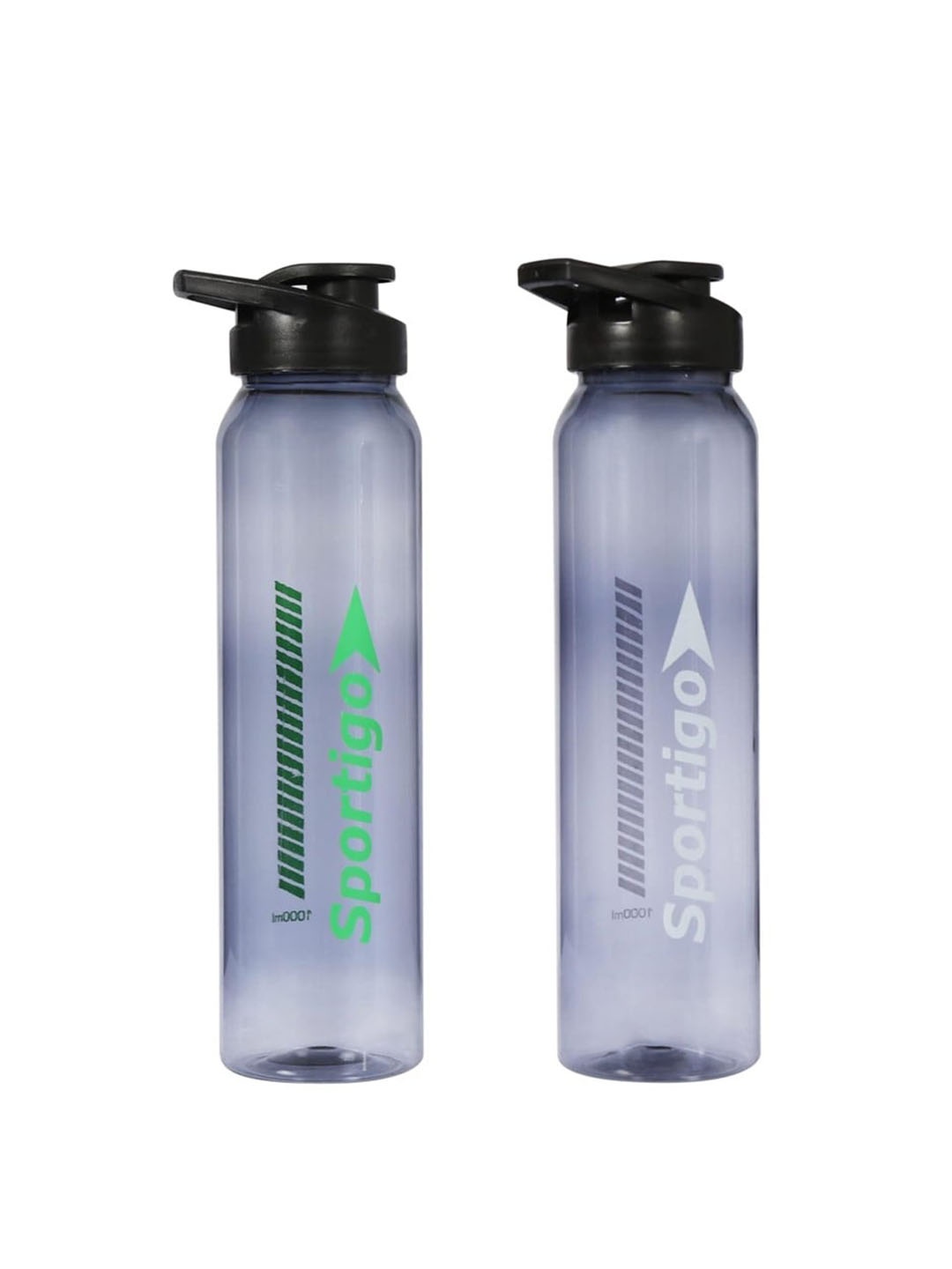 

SPORTIGO Black 3 Pieces Printed Leak Proof Water Bottle 1L Each