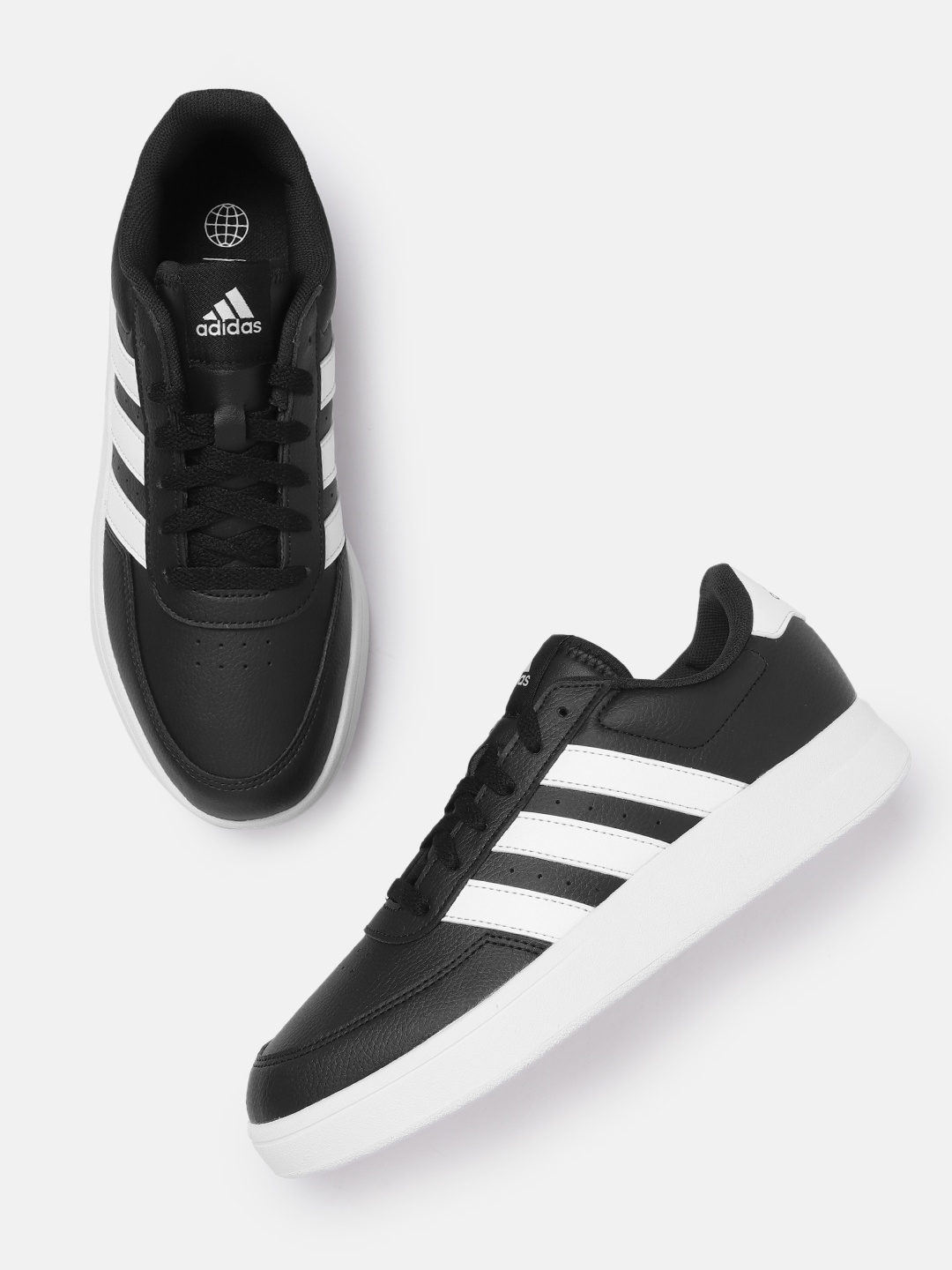 

ADIDAS Men BREAKNET 2.0 Tennis Sneakers, Black
