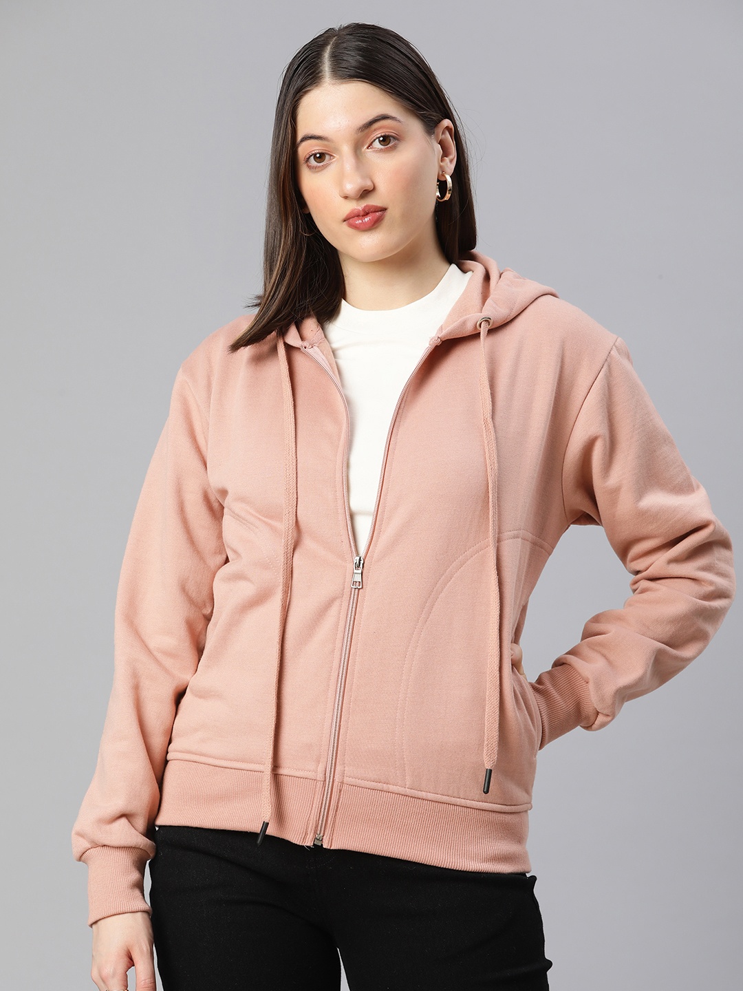 

ADBUCKS Hooded Sweatshirt, Peach
