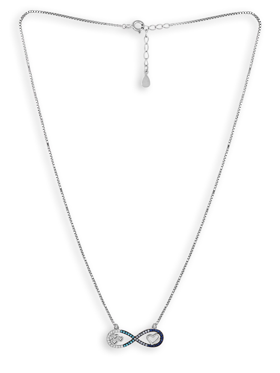 

Silverwala 925 Silver Statement Necklace