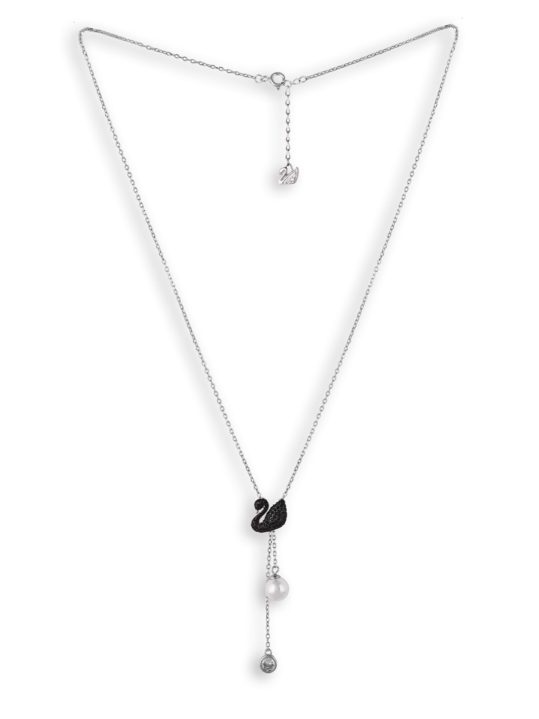 

Silverwala 925 Silver Statement Necklace
