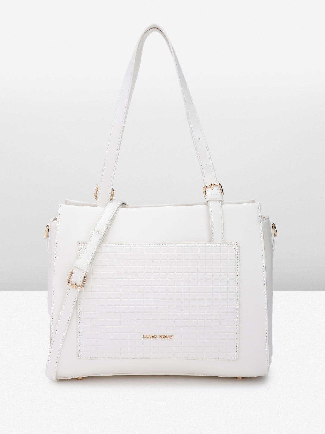 

Allen Solly Textured Shoulder Bag, White