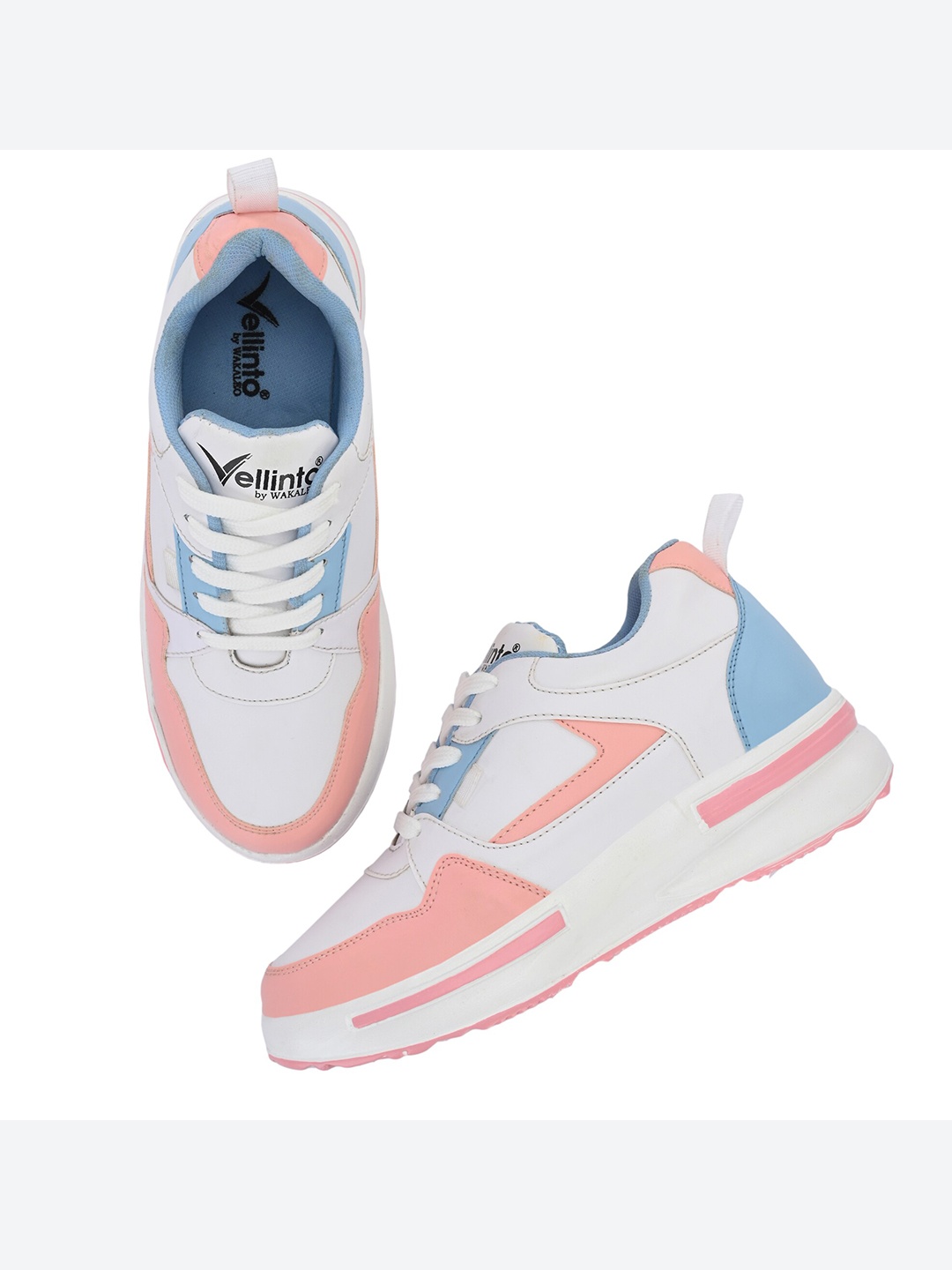 

Vellinto Women Lovish Lightweight Breathable Sneakers, White